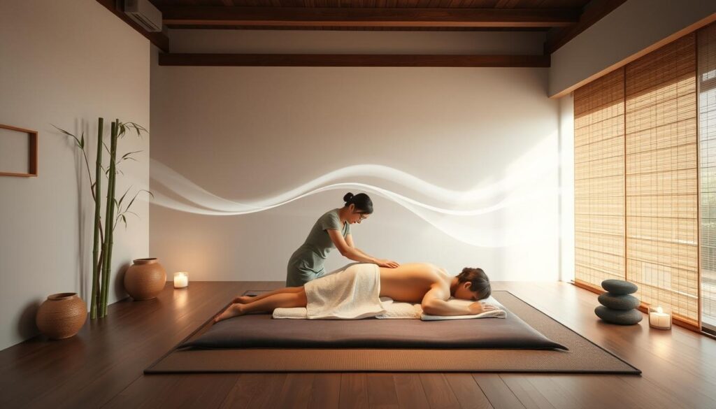 Shiatsu masajı uygulama Shiatsu masajı uygulama