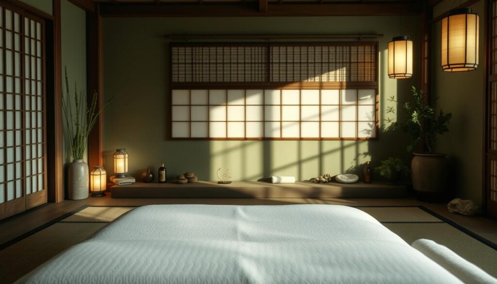 Shiatsu masajı uygulaması Shiatsu masajı uygulaması