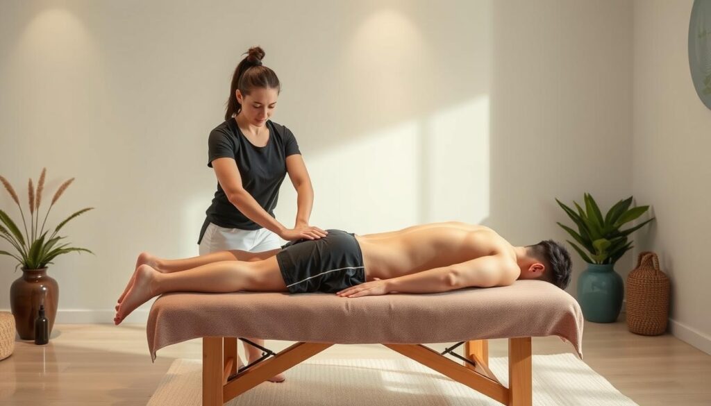Spor masajı uygulaması Spor masajı uygulaması